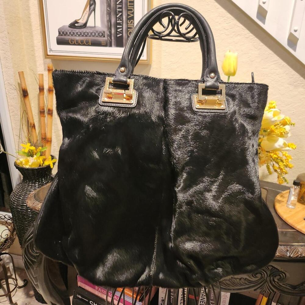 Charles Jourdan pony hair bag